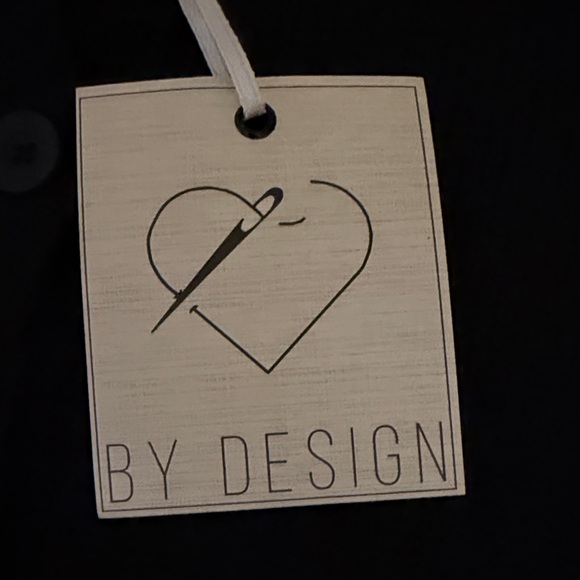 Black Embroidered Sleeve Cardigan Sweater NWT Med - Picture 6 of 6